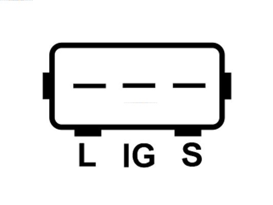 AS-PL Lichtmaschine Generator 70A 12V für Toyota Corolla 1.6 VVT-i 1.4