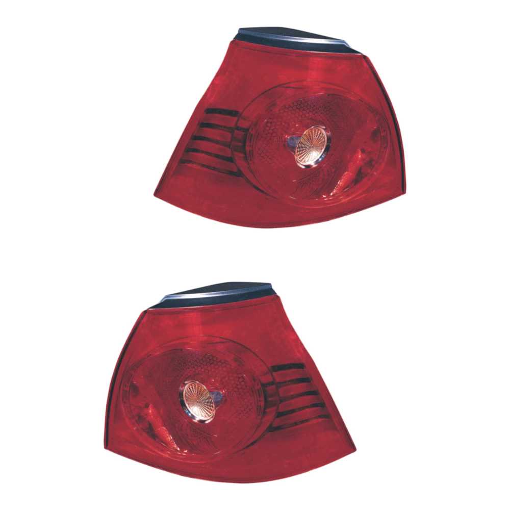 Rückleuchten Heckleuchten Set links & rechts rot für VW Golf V 1K1