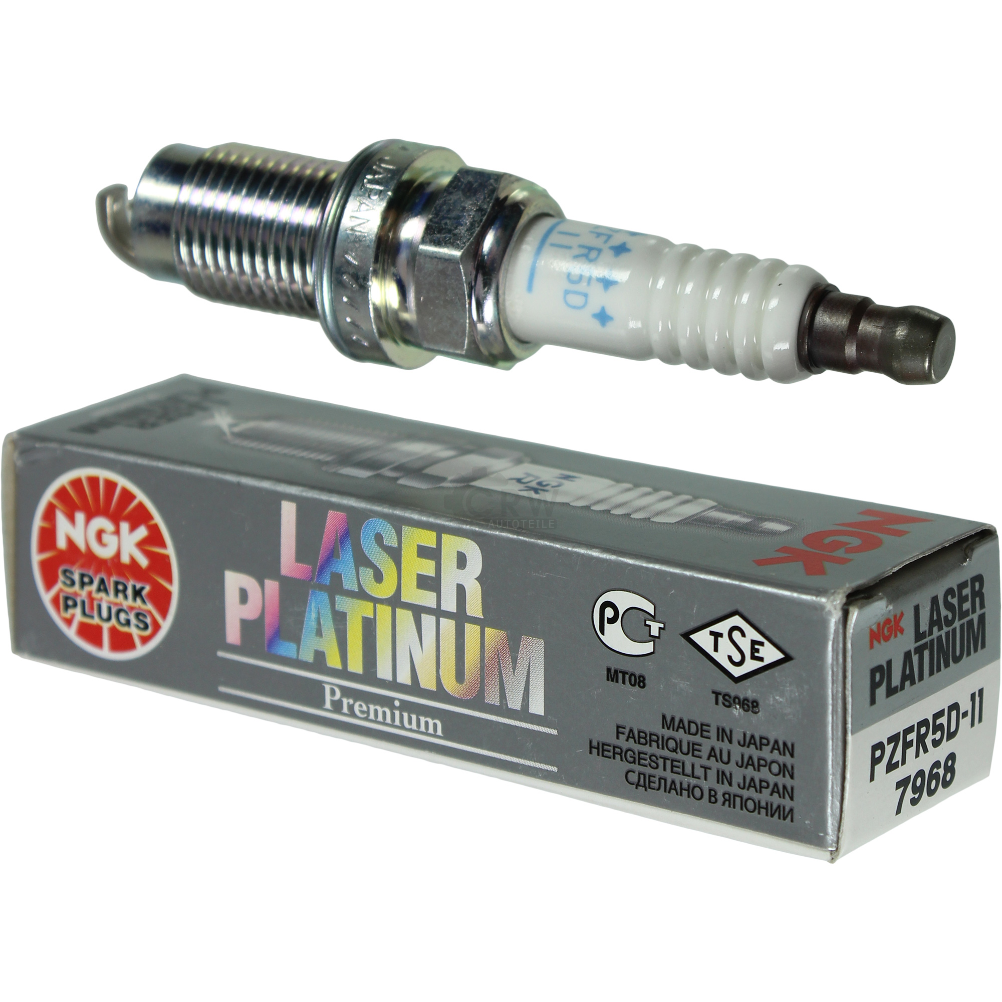 NGK Laser Platinum Premium Zündkerze 7968 Typ PZFR5D-11 Zünd Kerze