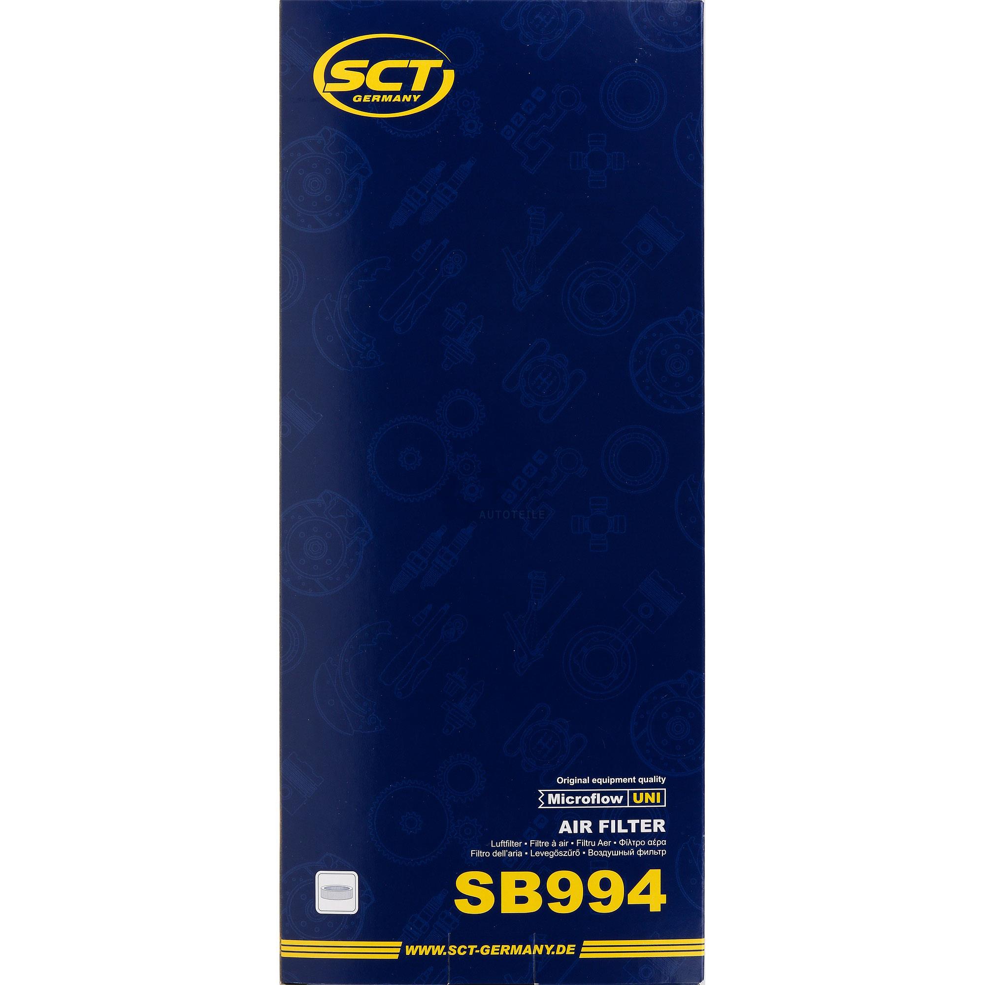 SCT Luftfilter Motorluftfilter SB 994 Air Filter