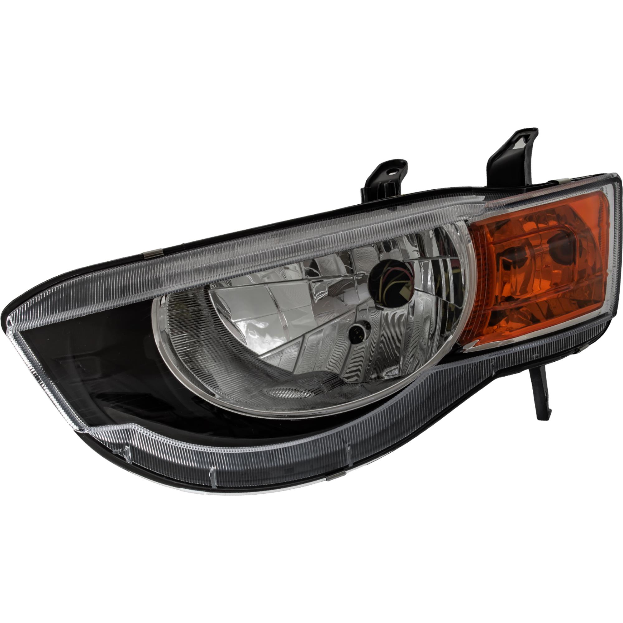 Halogen Scheinwerfer links für Mitsubishi COLT Z3 Bj. 11/08- H4 mit Motor