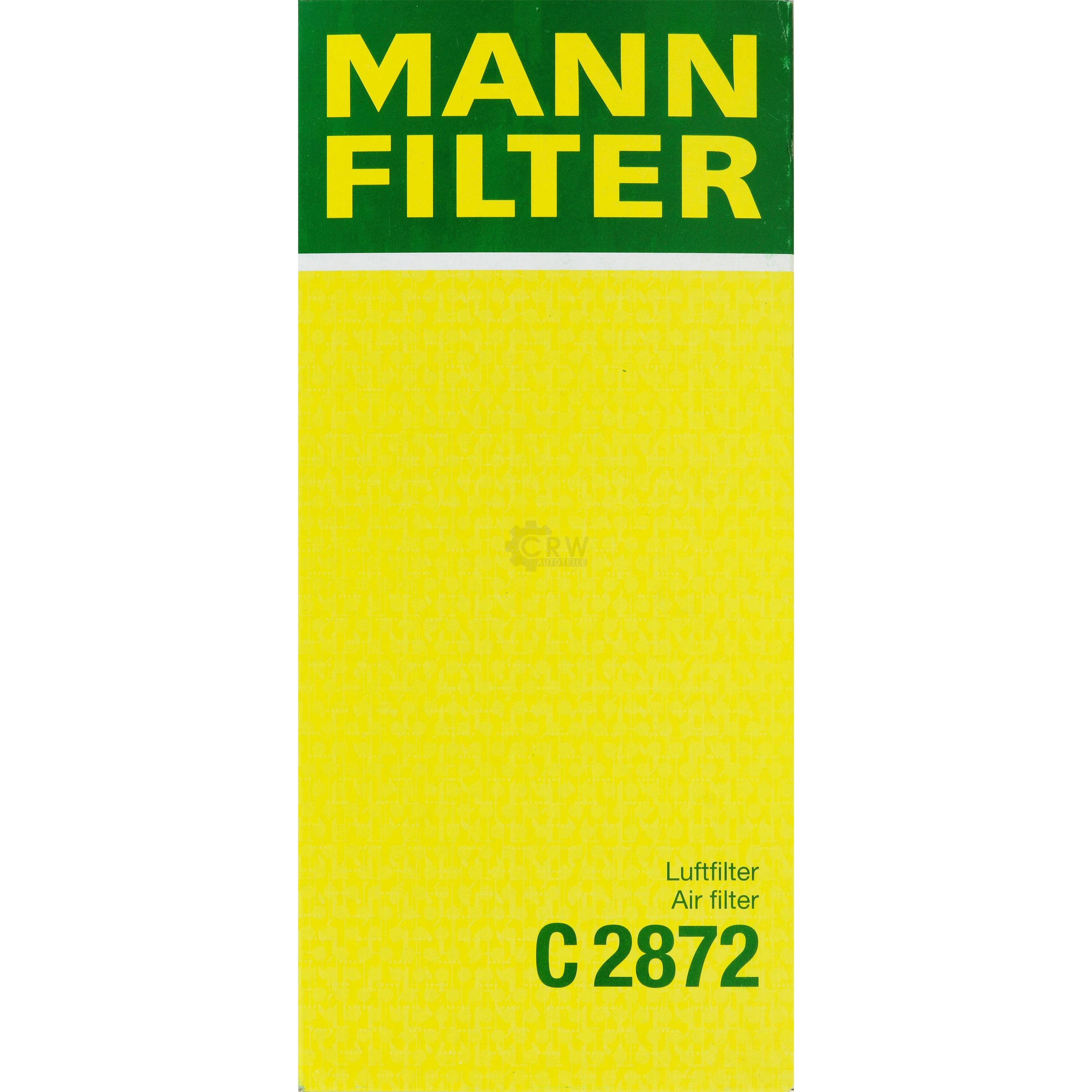 MANN-FILTER Luftfilter für Fiat Panda 169 1.1 1.2 Punto 188_ 188AX Lancia