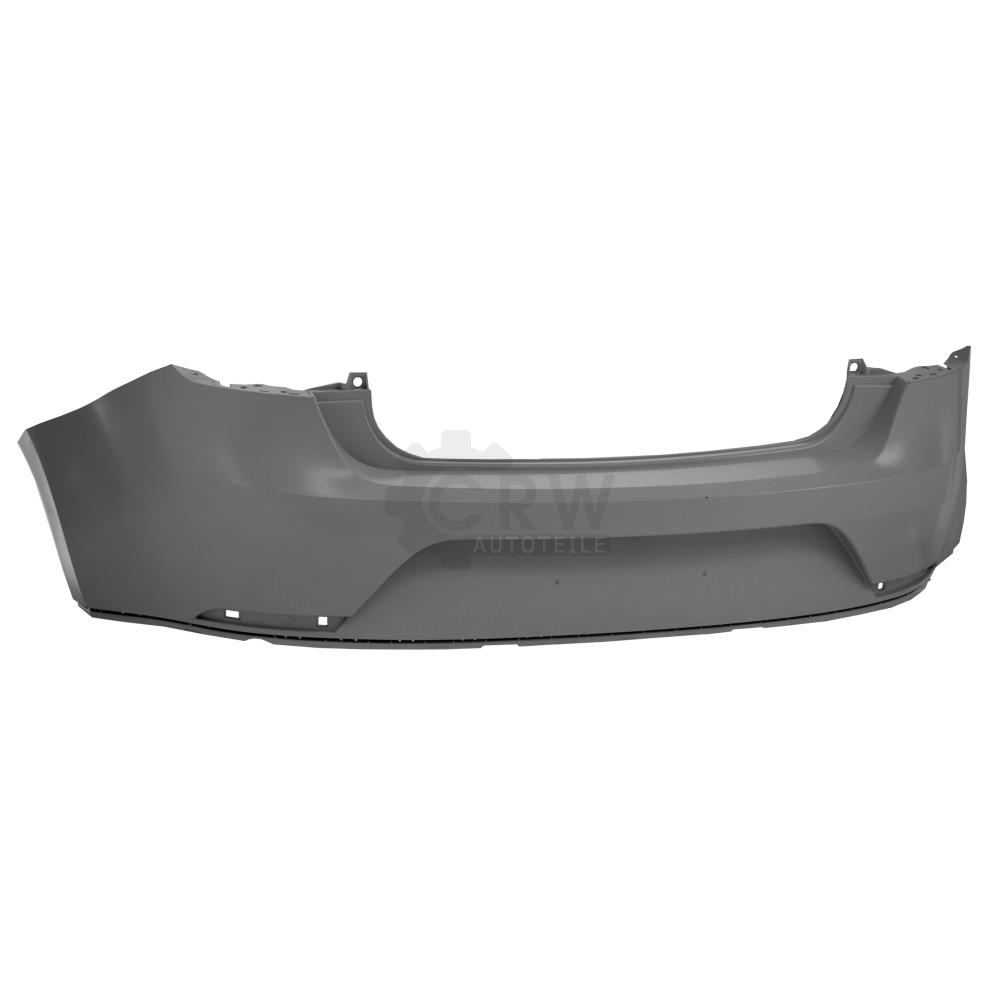 Stoßstange hinten für Seat Ibiza Bj. 08->> ABS Kunststoff