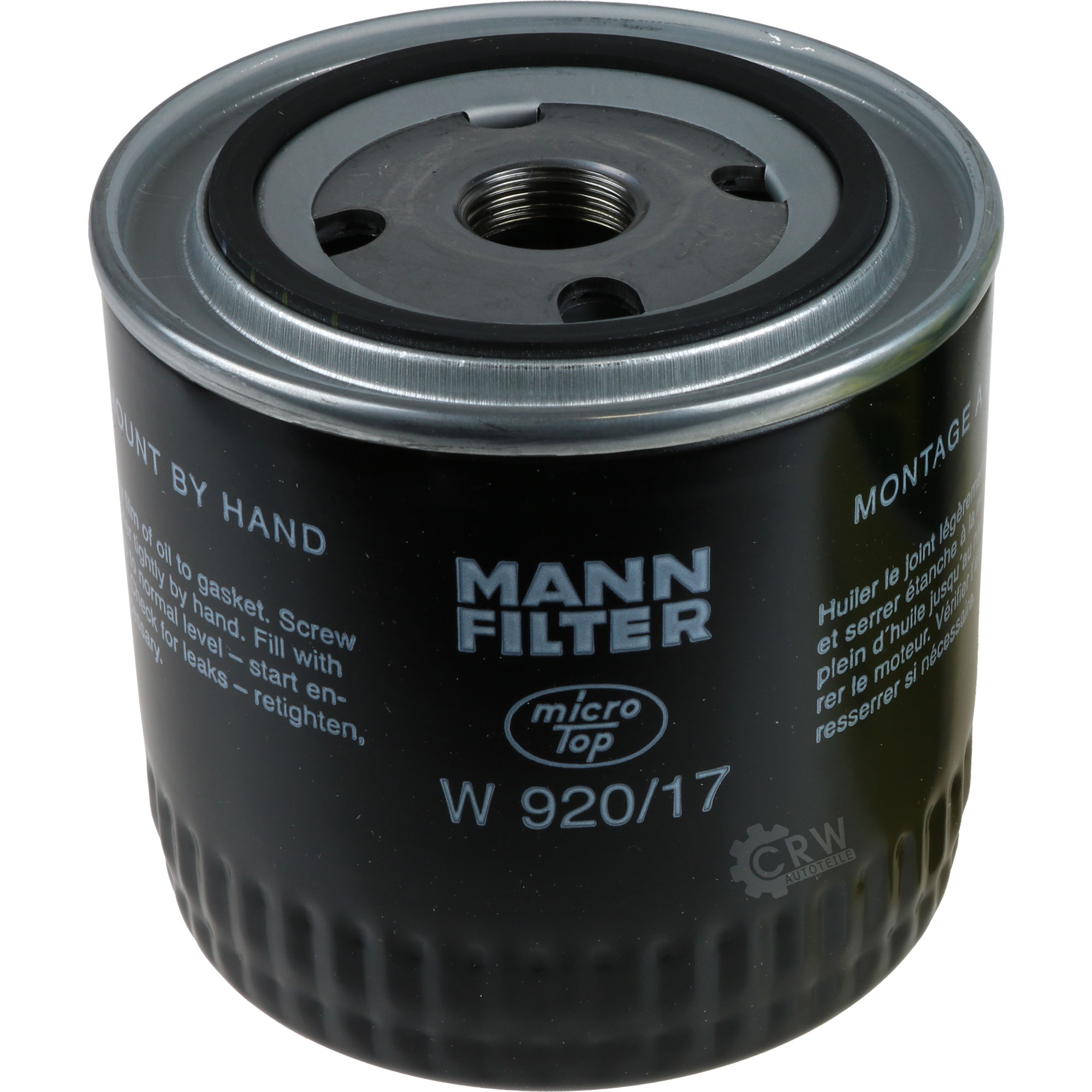 MANN-FILTER Ölfilter W 920/17 Oil Filter