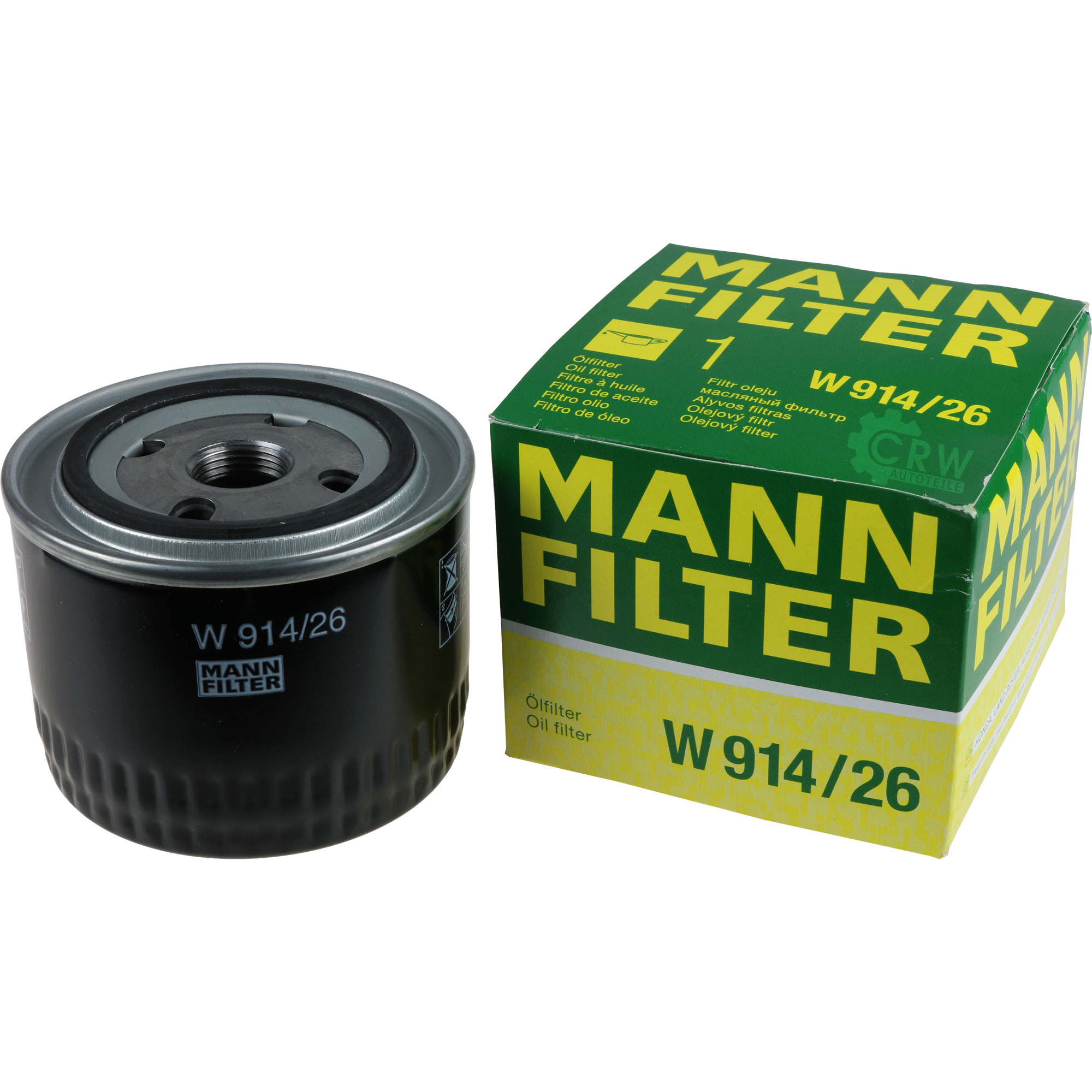 MANN-FILTER Ölfilter W 914/26 Oil Filter