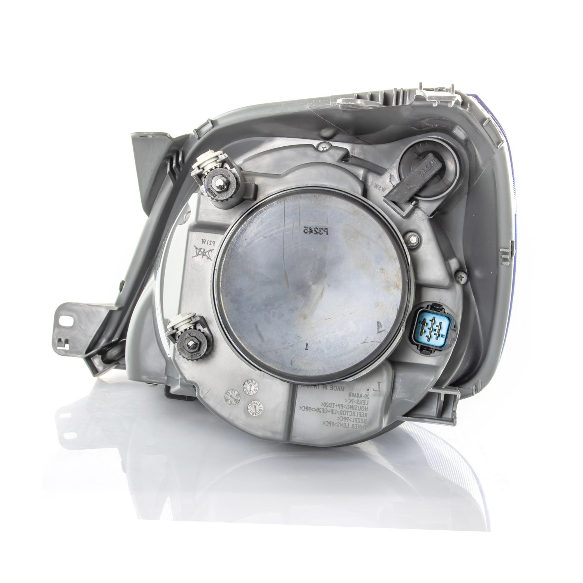 Scheinwerfer Set für Ford Fiesta 01.06-09.08 H4 mit Motor inkl. Lampen 1361369