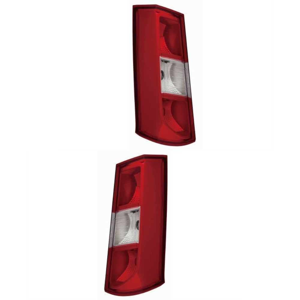 Rückleuchten Heckleuchten Set links & rechts für Dacia Dokker