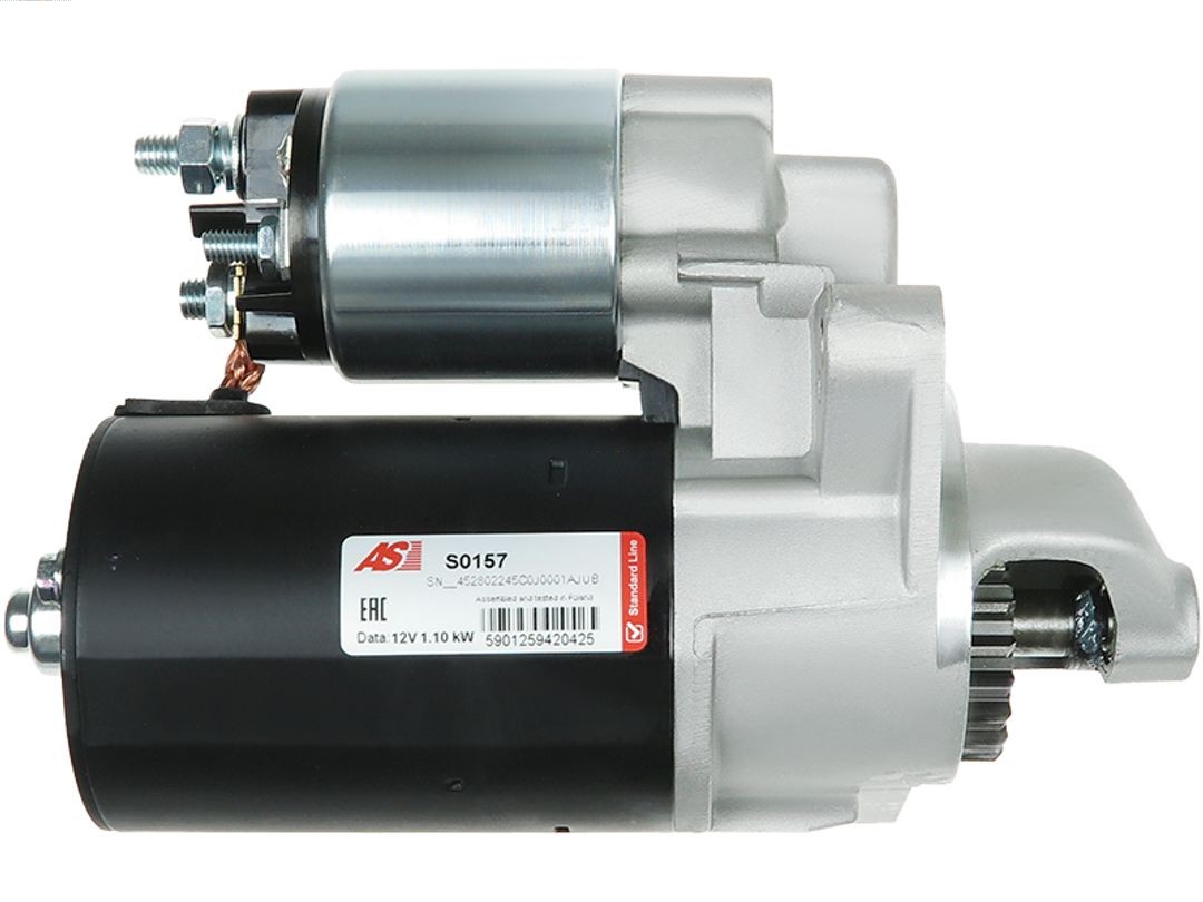 AS-PL Anlasser Starter 1.10kW für Ford KA Fiesta IV Escort VII Turnier