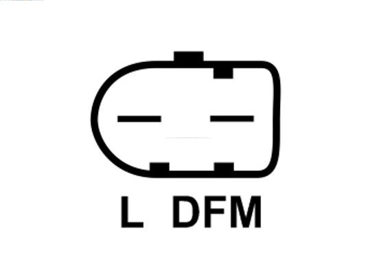 AS-PL Lichtmaschine Generator 110A 12V für VW Golf VI 1.4 TSI 1.6 FSI 2.0 GTI