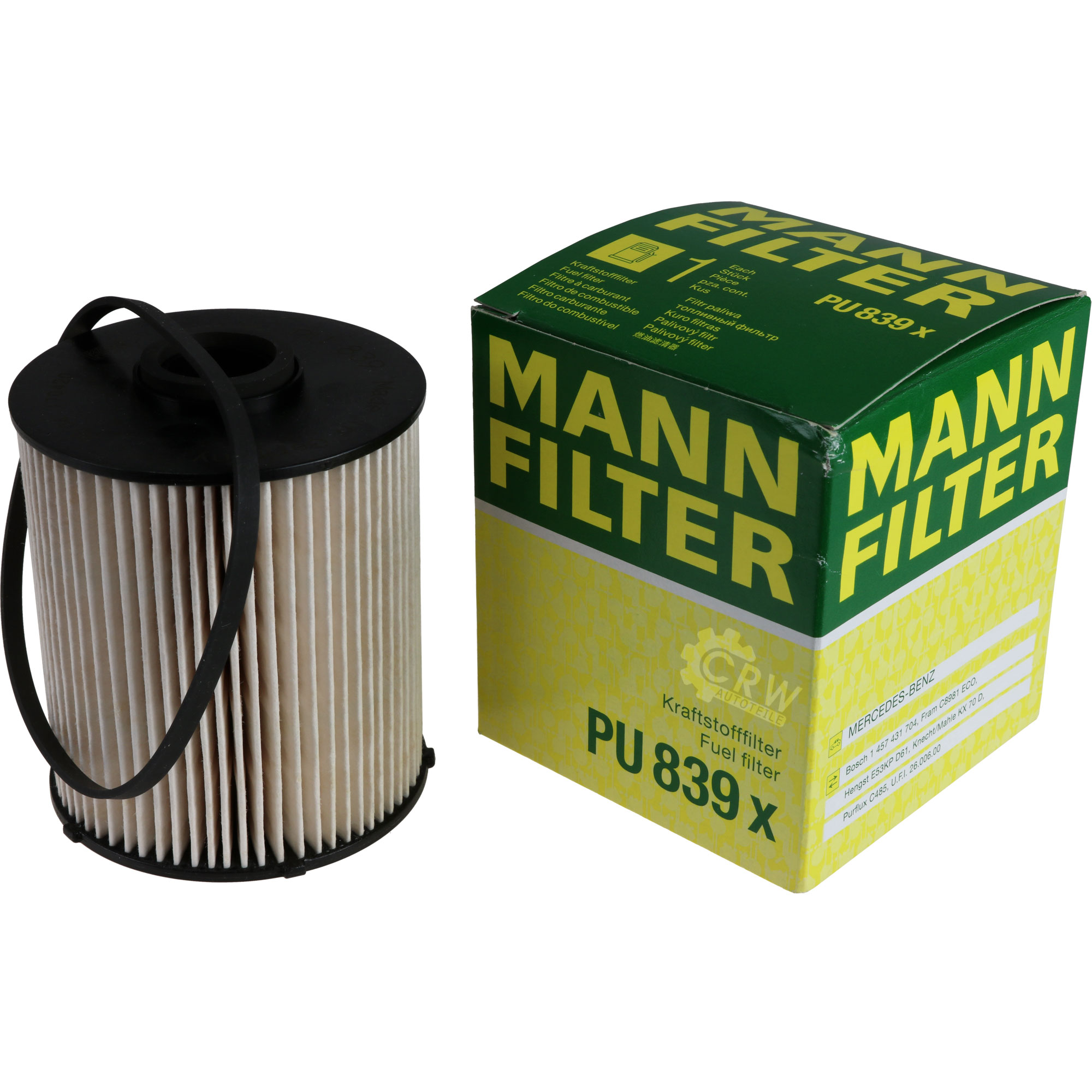 MANN-FILTER Kraftstofffilter PU 839 x Fuel Filter