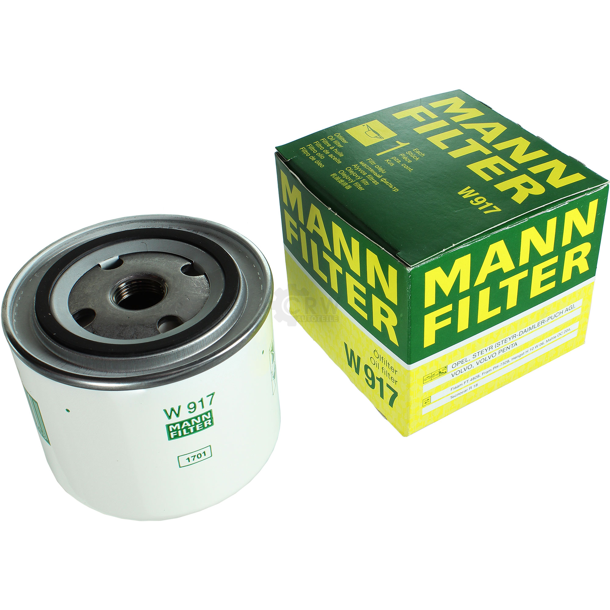 MANN-FILTER Ölfilter W 917 Oil Filter