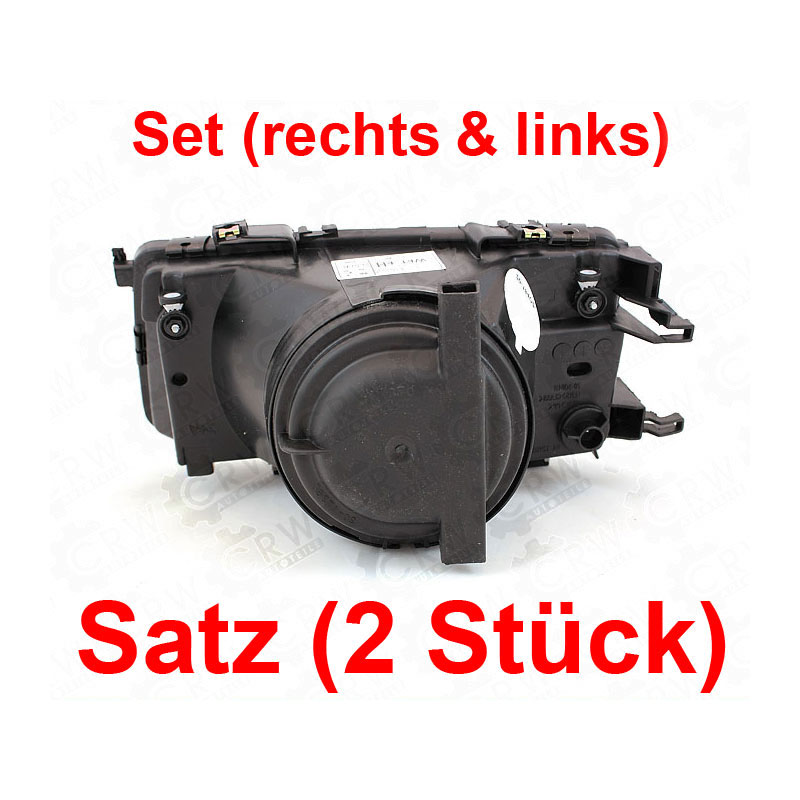Scheinwerfer Set (rechts & links) für Audi 80 B3 Typ 89 86-91 