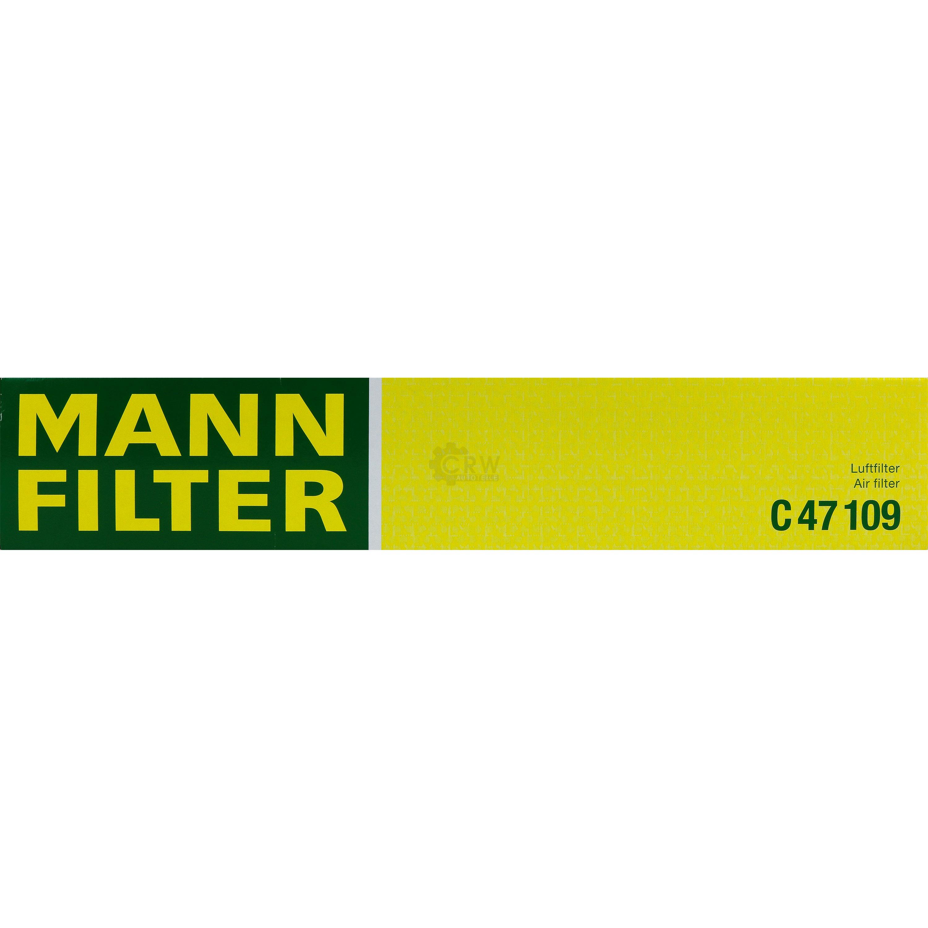 MANN-FILTER Luftfilter für Mercedes-Benz C-Klasse W203 CL203 S203