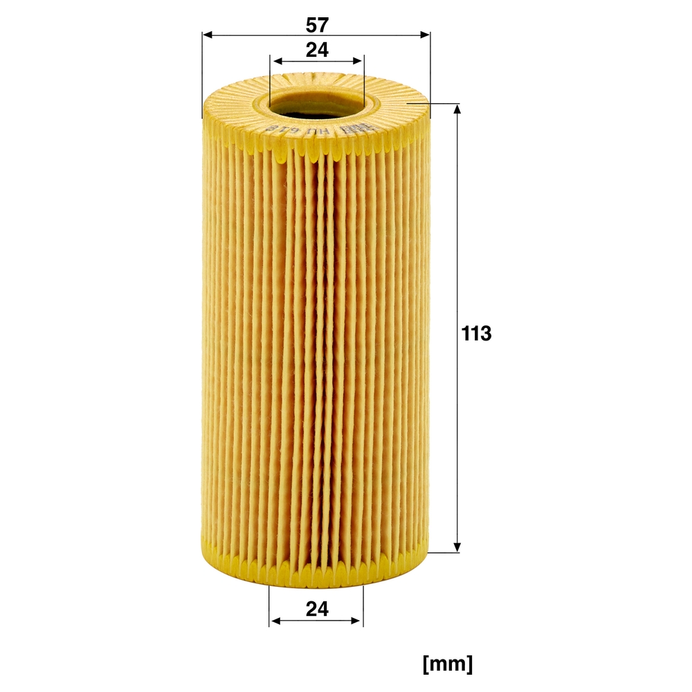 MANN-FILTER HU 618 x Ölfilter für Renault Trafic II Kasten FL JL HY_ JK0/1_