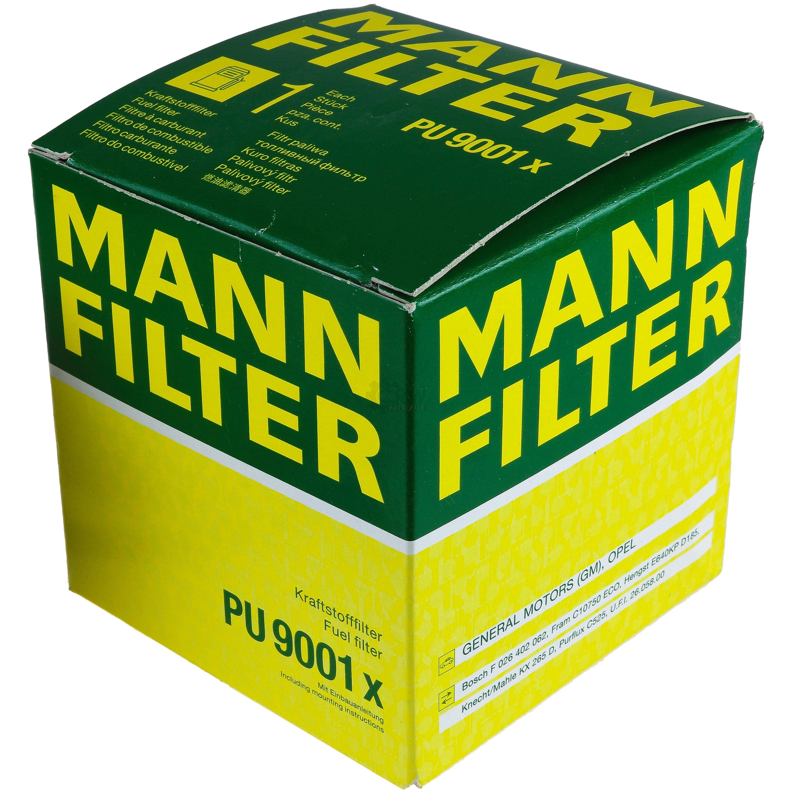 MANN-FILTER Kraftstofffilter PU 9001 x Fuel Filter