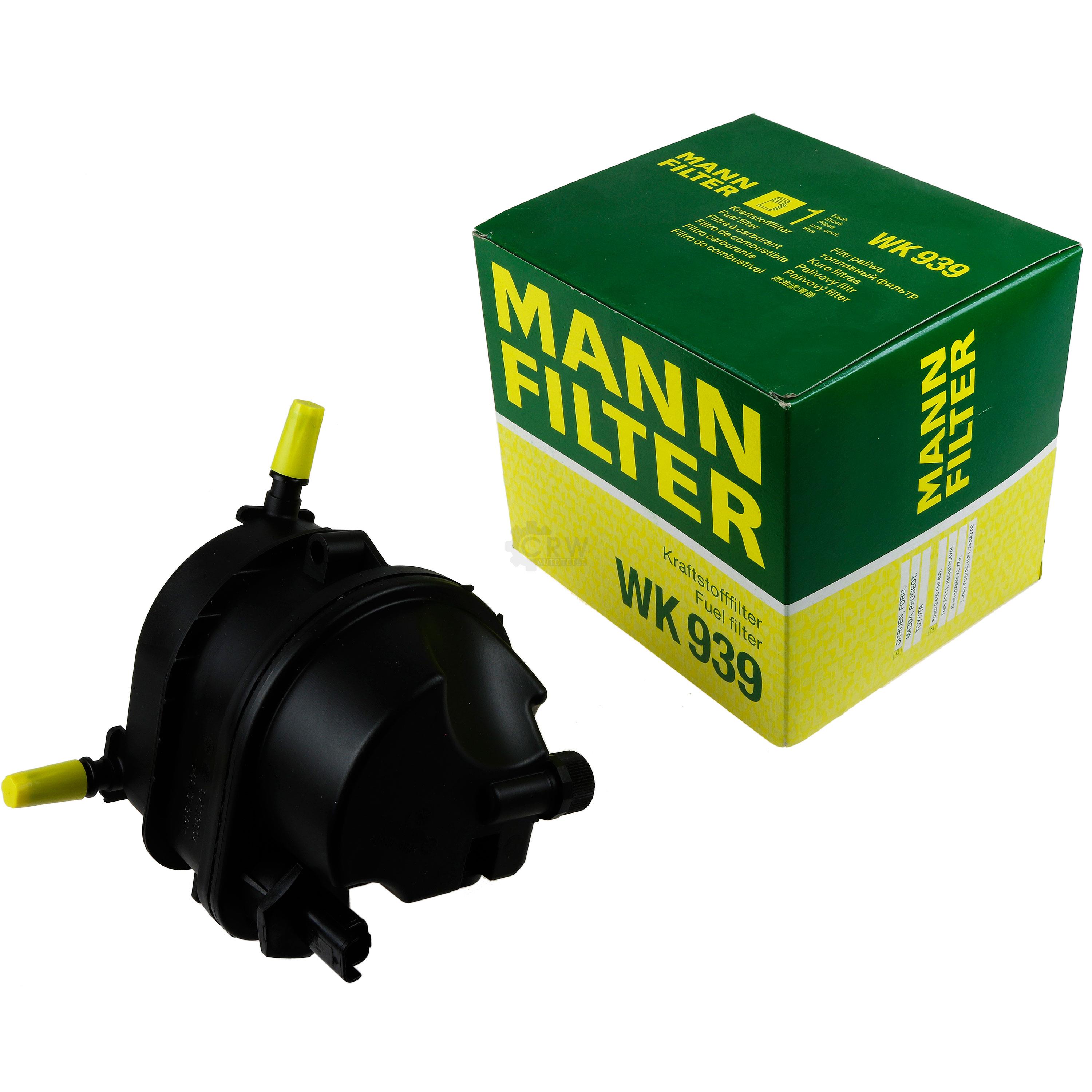 MANN-FILTER Kraftstofffilter WK 939 Fuel Filter