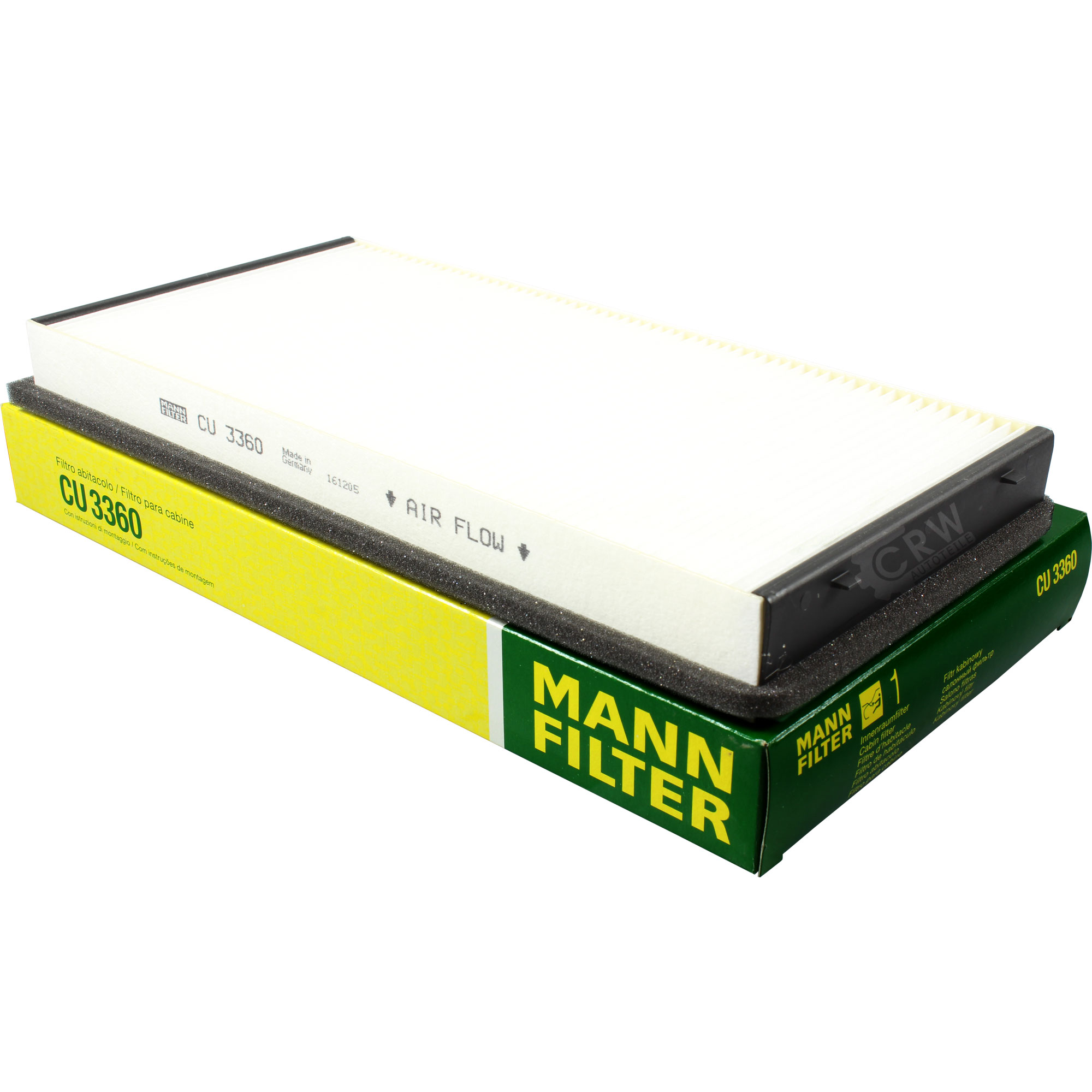 MANN-FILTER Innenraumfilter Pollenfilter CU 3360