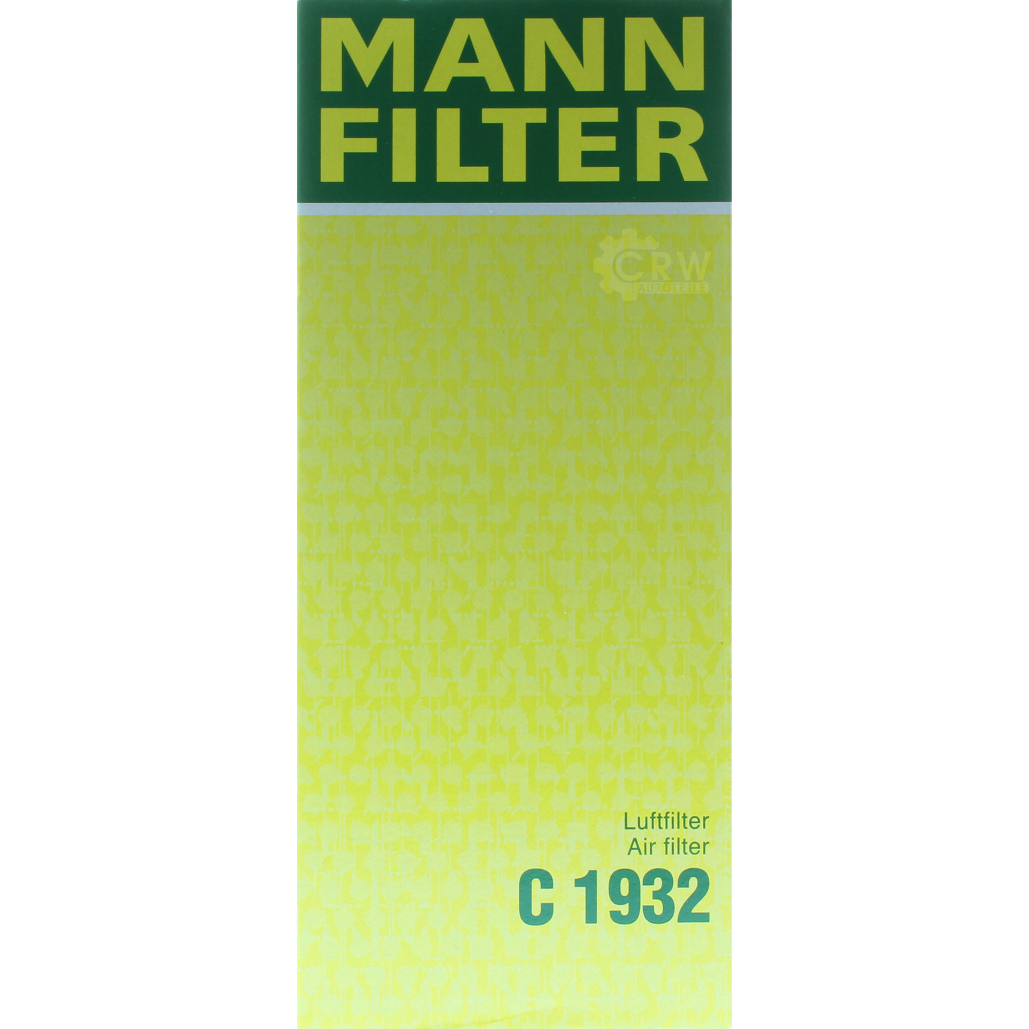 MANN-FILTER Luftfilter für Renault Clio II BB_ CB_ 1.2 16V Twingo I C06_