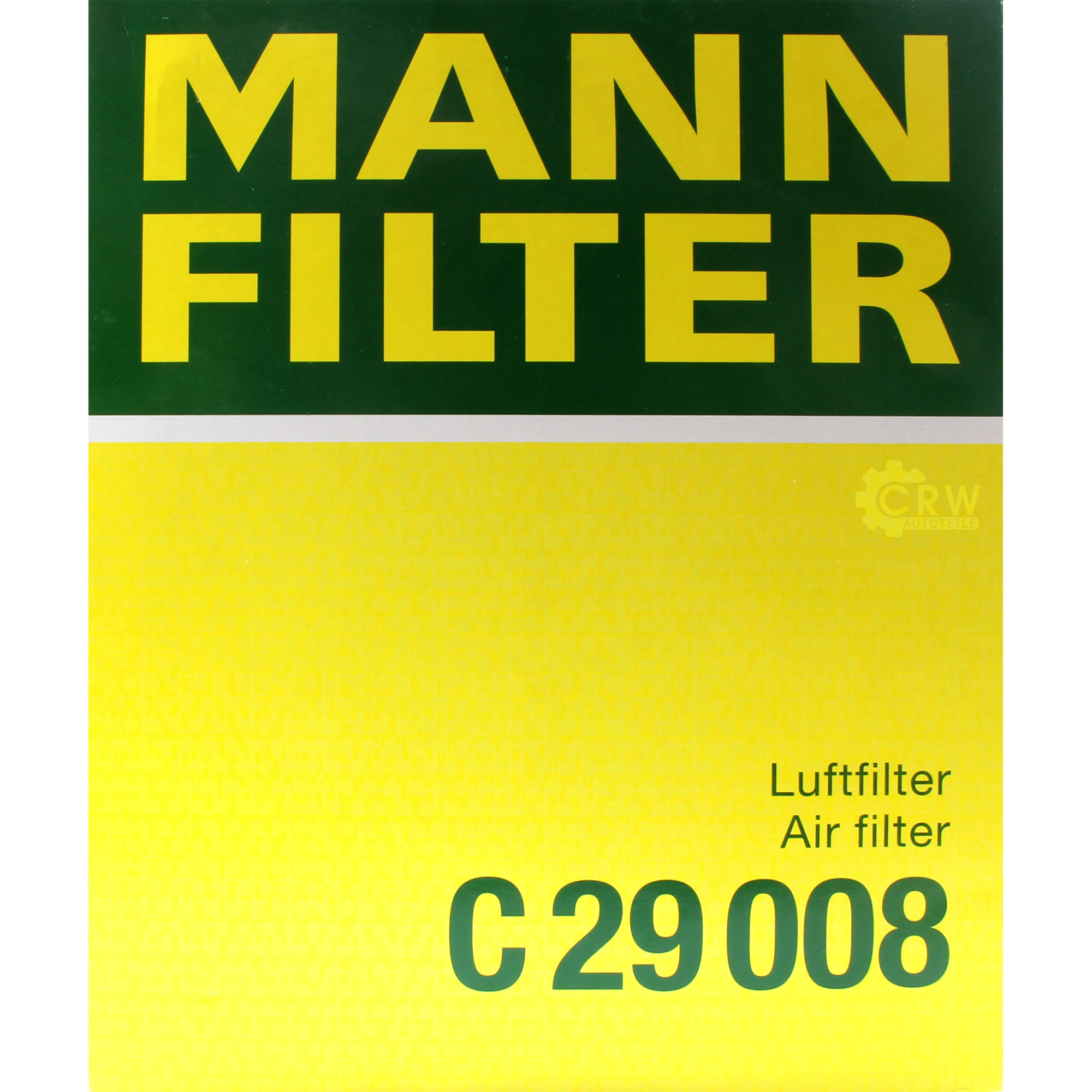 MANN-FILTER Luftfilter für Opel Antara L07 2.0 CDTi 4x4 2.4 Chevrolet Captiva