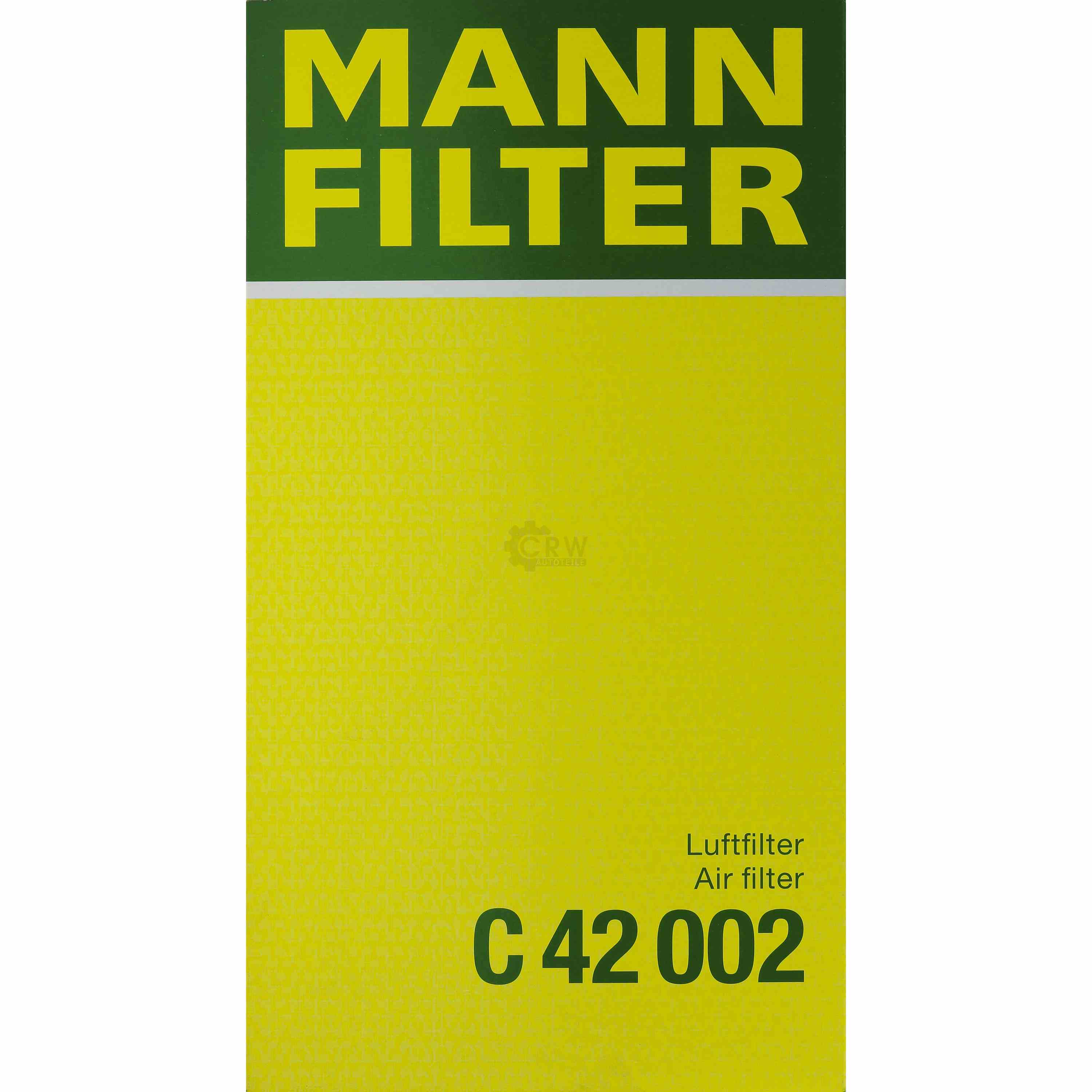 MANN-FILTER Luftfilter für Mercedes-Benz Vito Kasten W447 114 CDI 116 V 250