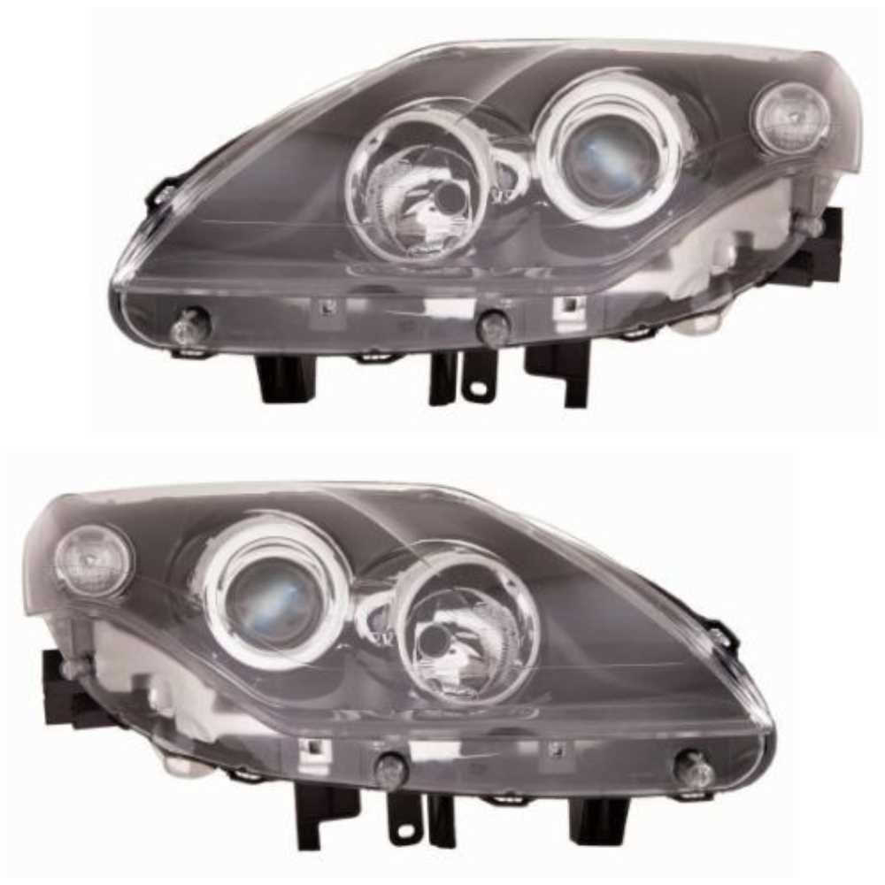 Halogen Scheinwerfer Set links & rechts H1 für Renault Clio III