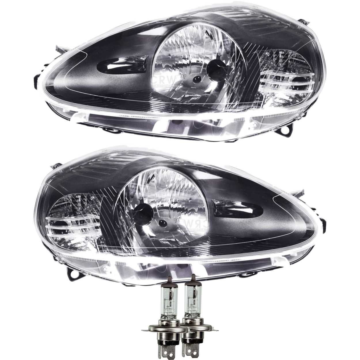Scheinwerfer Set für Fiat Grande Punto 199_ 1.4 1.3 D Multijet 199 1.2