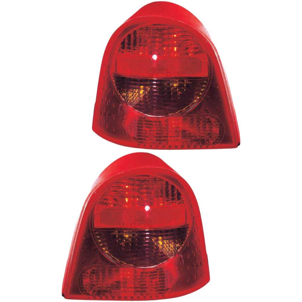Rückleuchten Heckleuchten Set links & rechts rot für Renault Twingo I C06_
