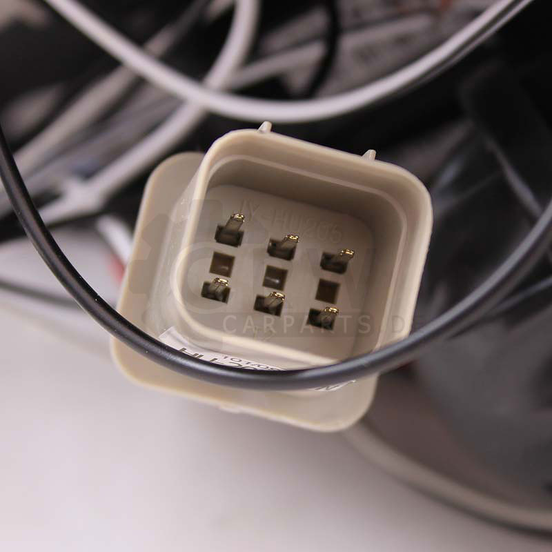 Scheinwerfer Set für Hyundai Tucson Bj. 05-10 klarglas/chrom Angel Eyes H1+H1