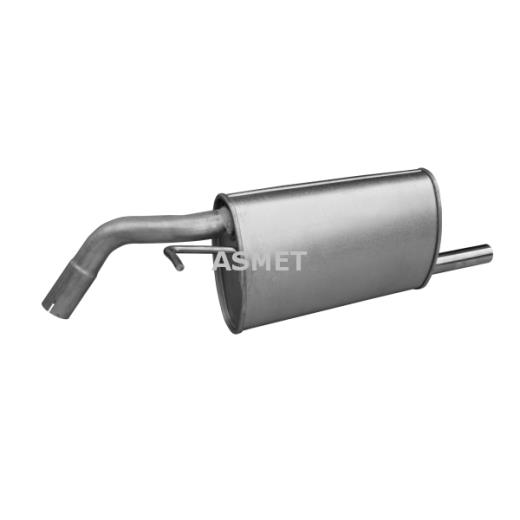 ASMET Endschalldämpfer Schalldämpfer für Mitsubishi Colt VI 1.3 1.1