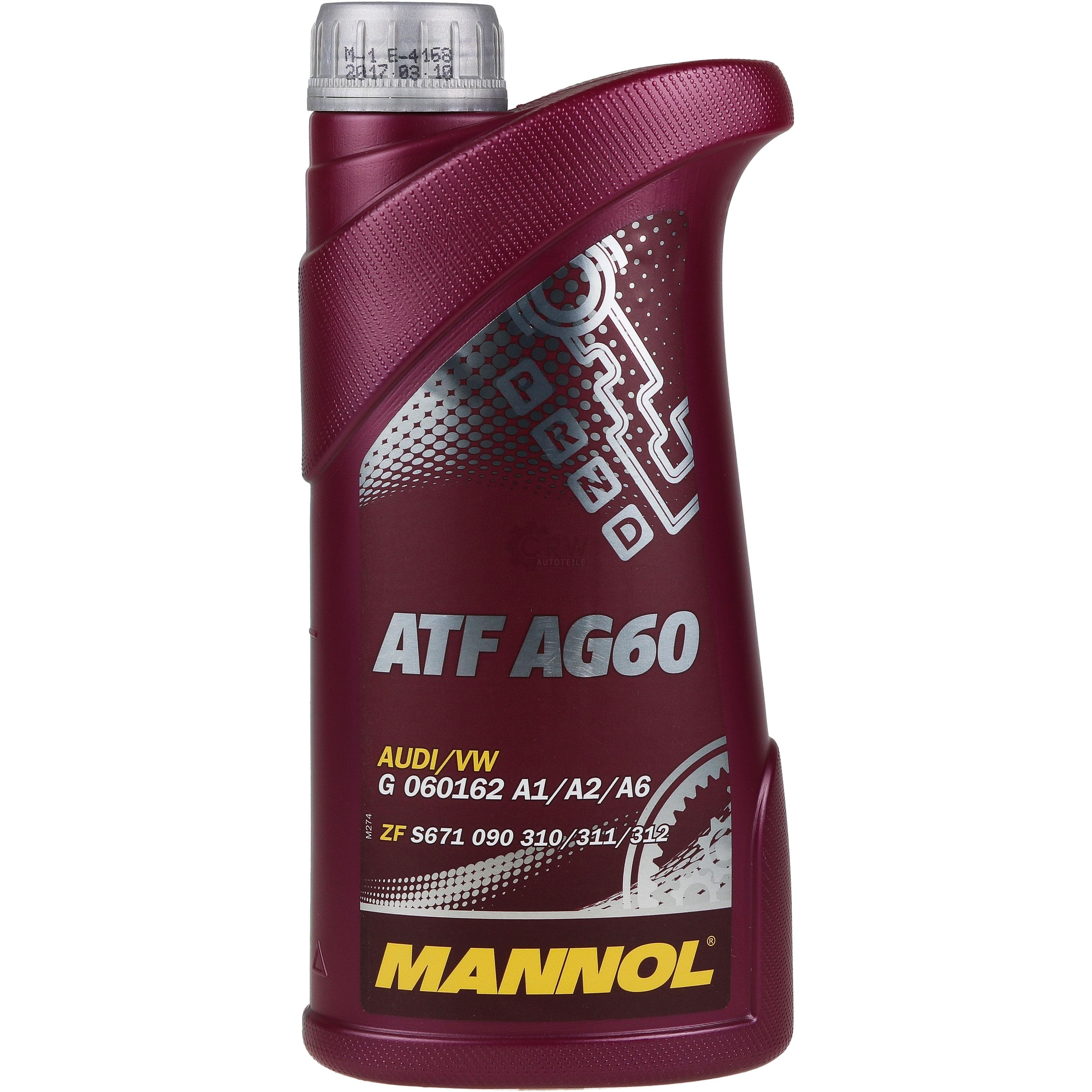 1 Liter  MANNOL Automatikgetriebeöl ATF AG60 Getriebe Öll Gear Oil