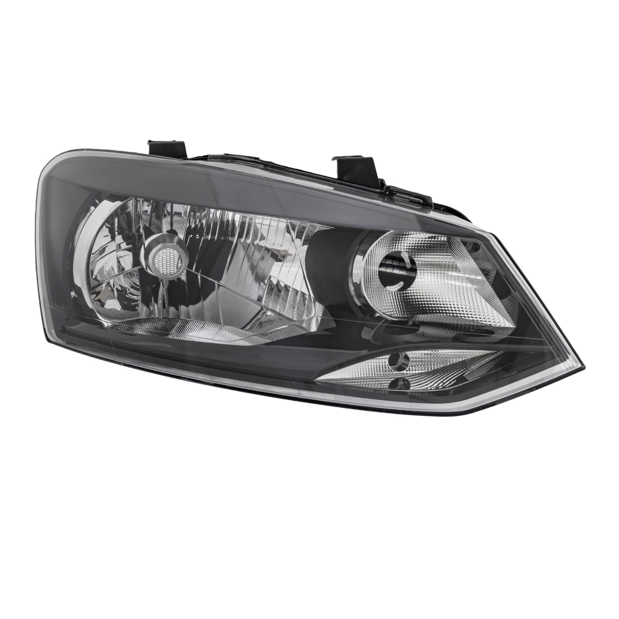 Scheinwerfer rechts für VW Polo VI Bj. 06/09-> H4 klarglas