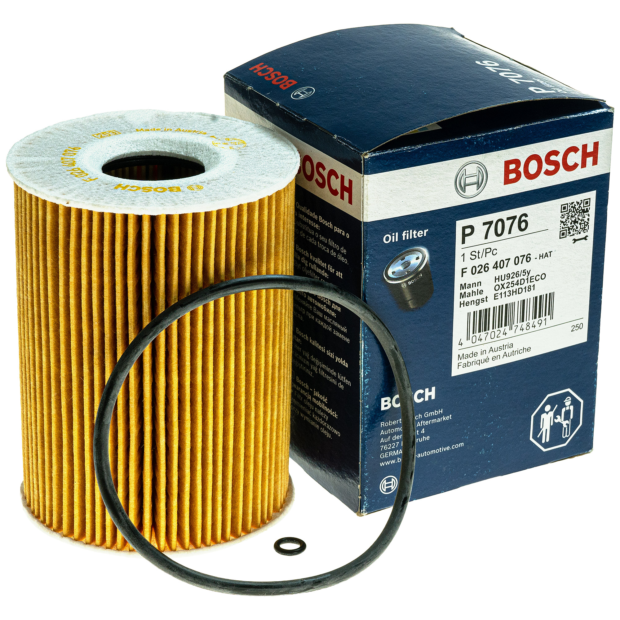 BOSCH Ölfilter Filter für Mercedes-Benz GL-Klasse M-Klasse E-Klasse