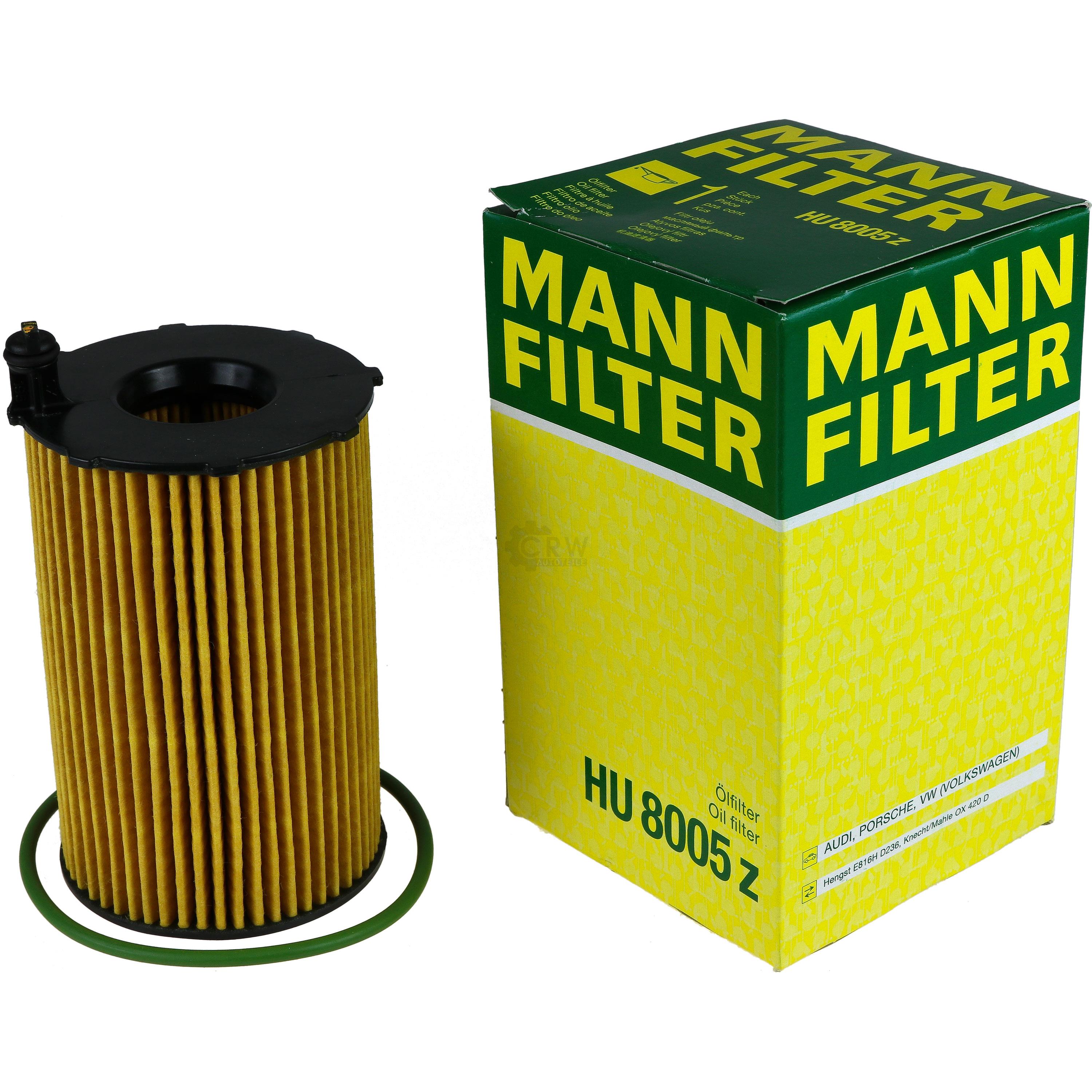 MANN-FILTER Ölfilter HU 8005 z Oil Filter