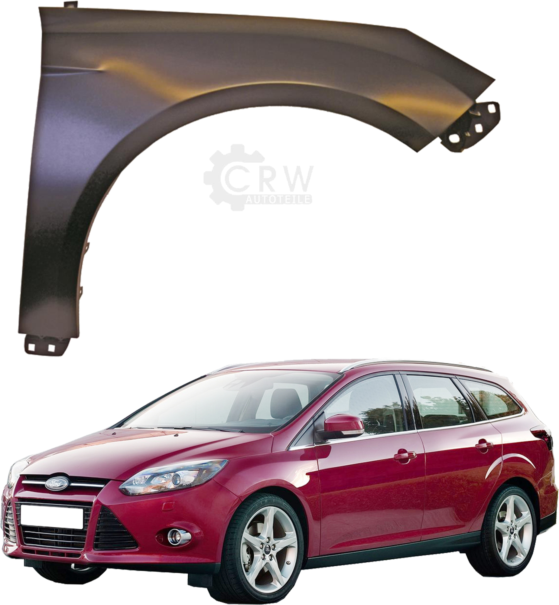 Kotflügel vorne rechts passend für Ford Focus III Turnier