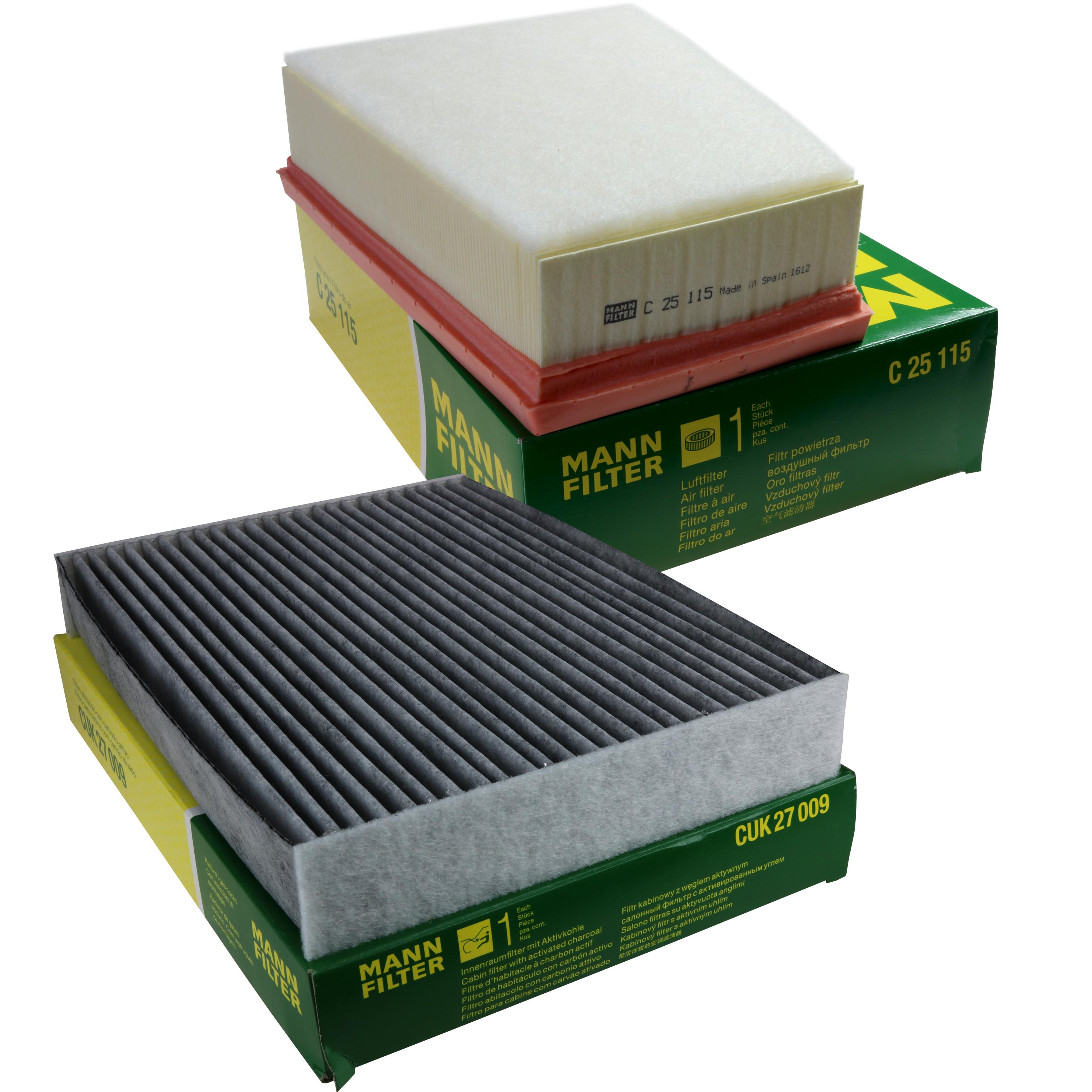 MANN-FILTER PAKET für Renault Scénic III JZ0/1_ 1.6 16V 1.5 dCi Grand