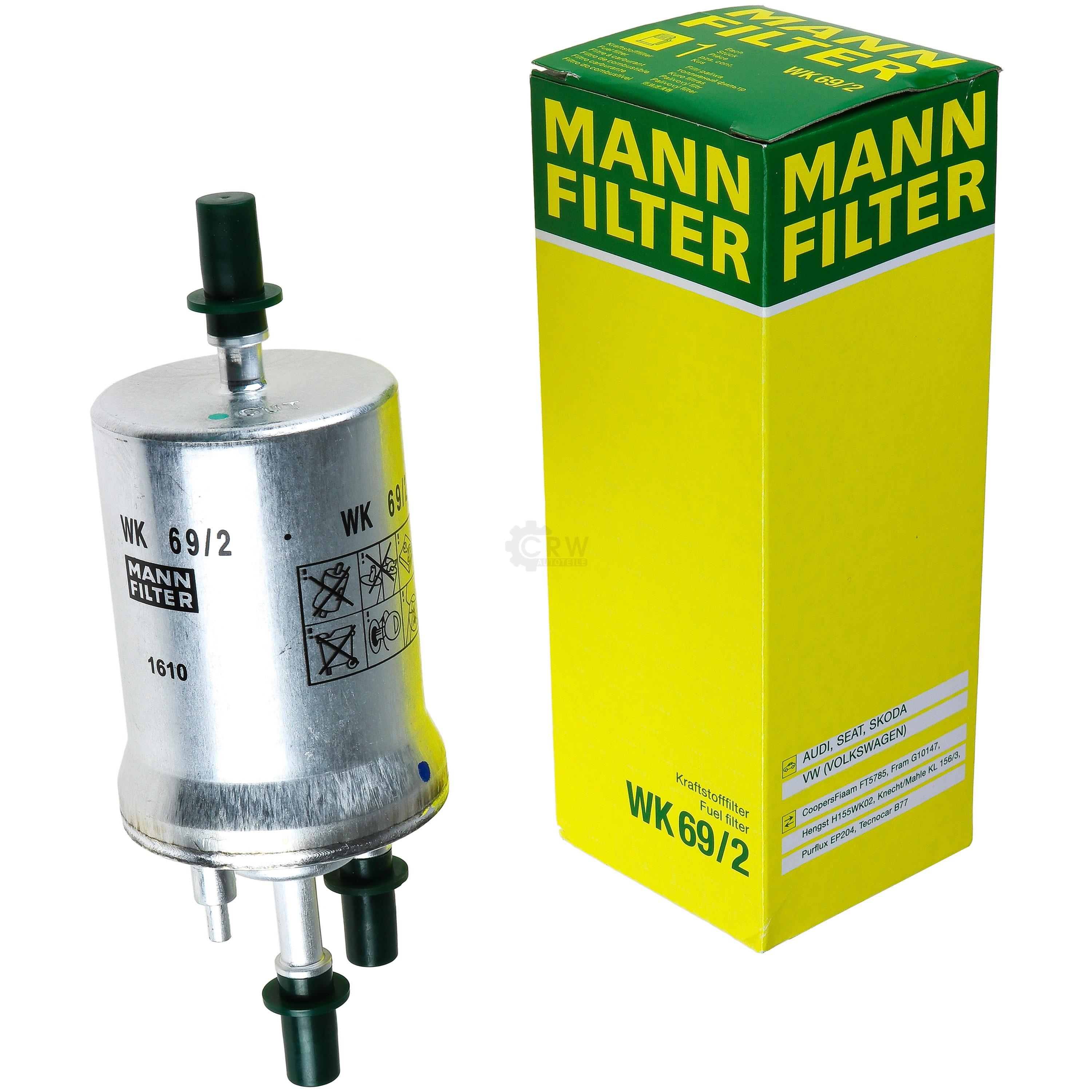 MANN-FILTER Kraftstofffilter WK 69/2 Fuel Filter