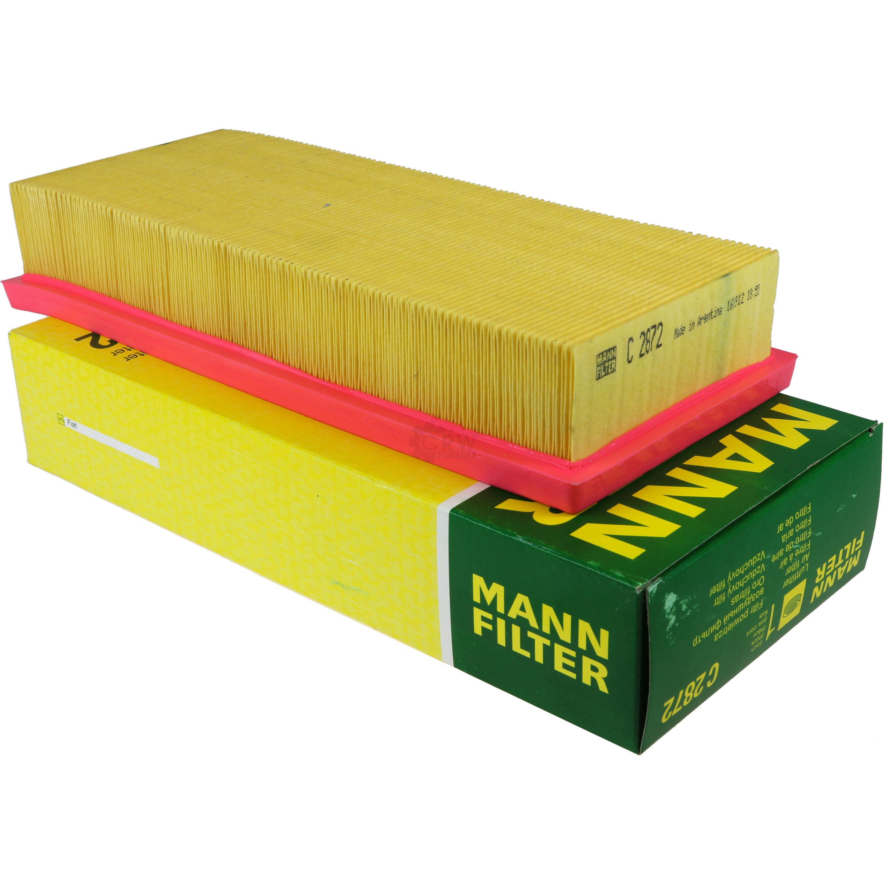 MANN-FILTER Luftfilter für Fiat Panda 169 1.1 1.2 Punto 188_ 188AX Lancia