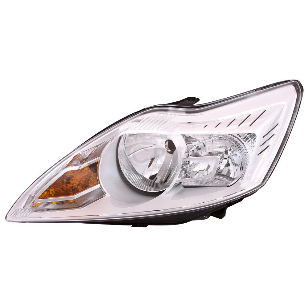 Scheinwerfer links für Ford Focus II 2 Typ DA3 Bj. 08-10 Facelift chrom H1+H7 
