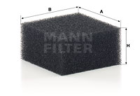 MANN-FILTER Luftfilter LC 5006 Air Filter