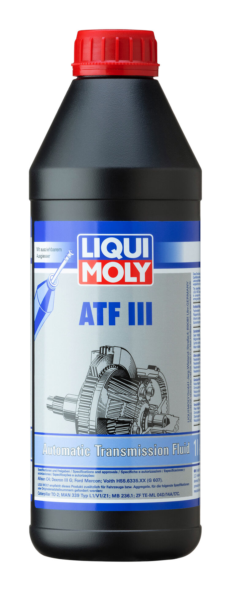  Liqui Moly 1043 1x1 Liter Dose ATF III Hydraulikflüssigkeit