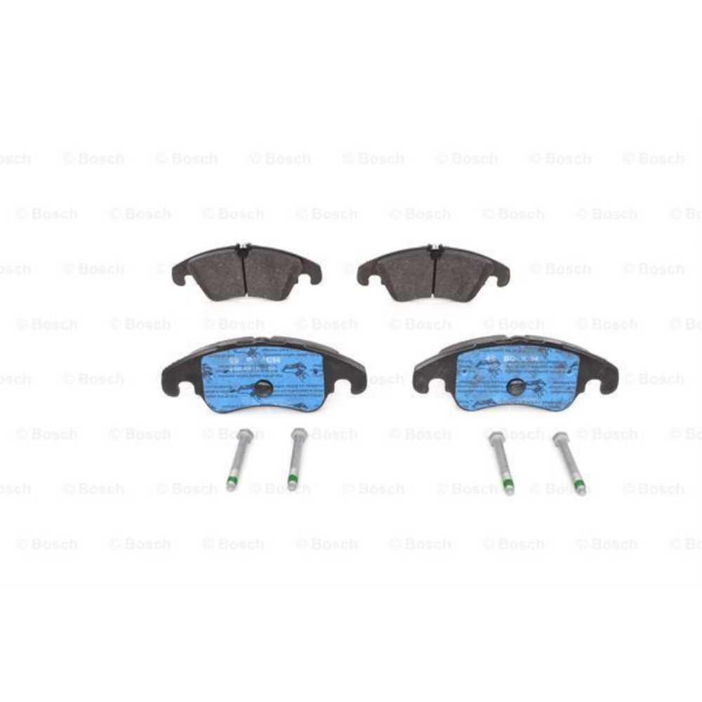 BOSCH Satz Bremsen Bremsbeläge + Bremsscheiben belüftet vorne für Audi Q5 8RB 8R