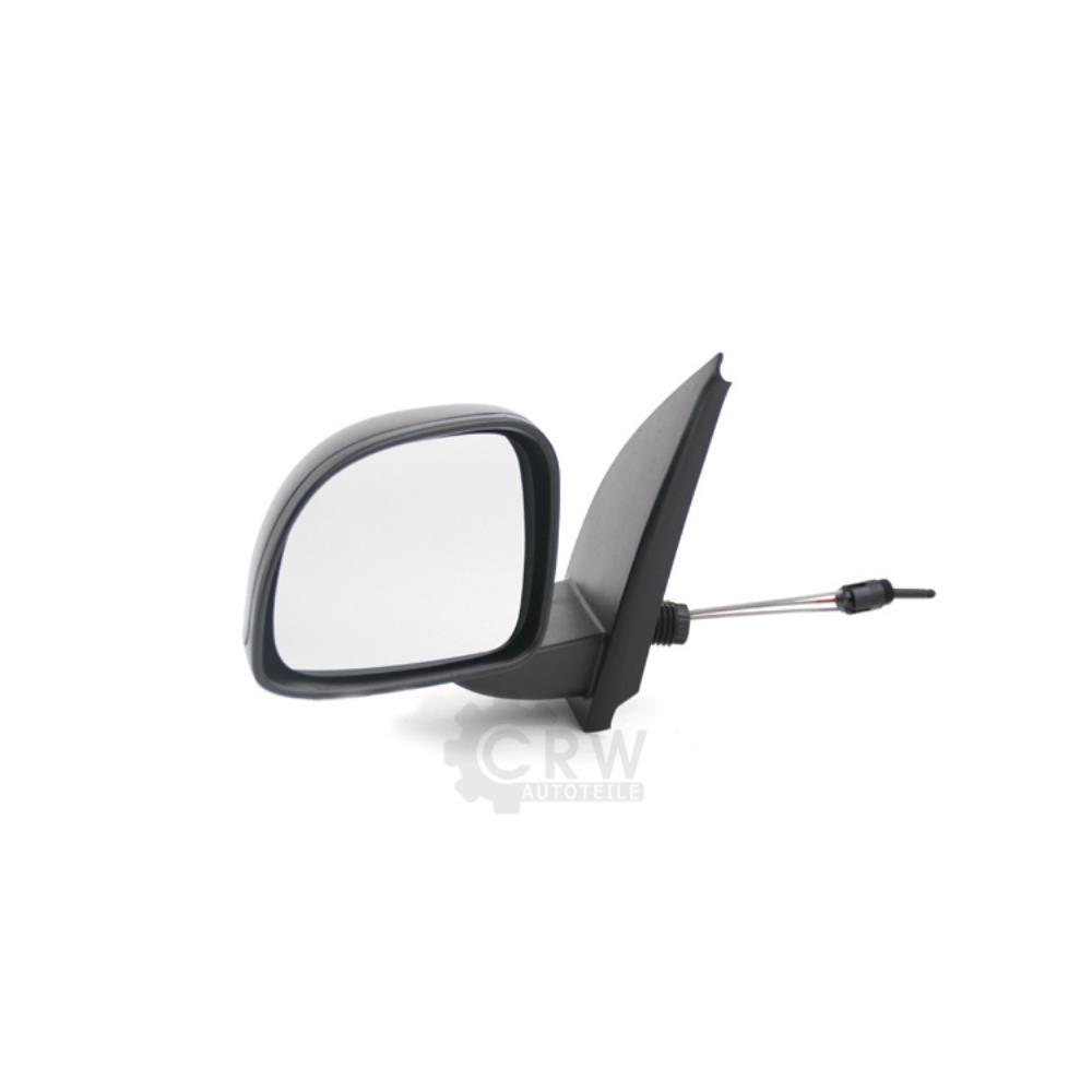 Außenspiegel links schwarz für Fiat Panda 169 1.1 1.2 169_ 1.3 D Multijet
