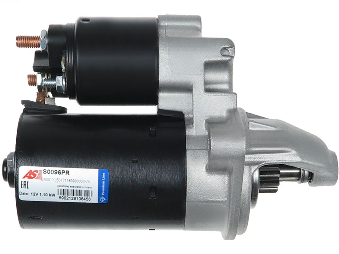 AS-PL Anlasser Starter 1.10kW für Ford Fiesta VI S0096PR