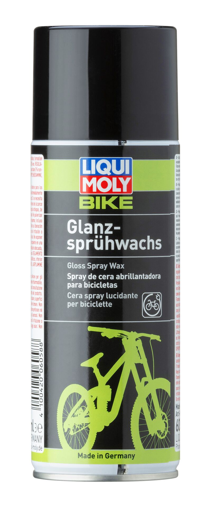 Liqui Moly Bike Glanz-Sprühwachs E-Bike Fahrrad Versiegelung Pflege 400 ml
