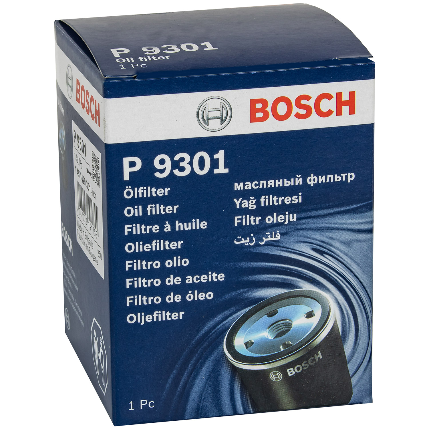 BOSCH Ölfilter Filtereinsatz für VW Golf V Plus Audi A3 Sportback 1 457 429 301