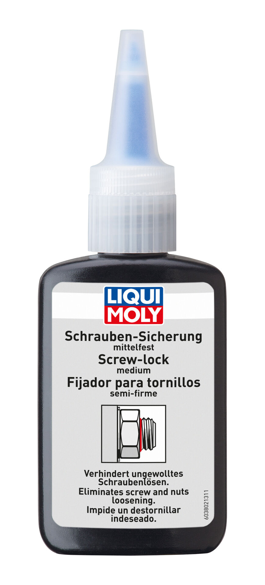 Liqui Moly Schrauben-Sicherung mittelfest Scherungslack Schraubenkleber 50g