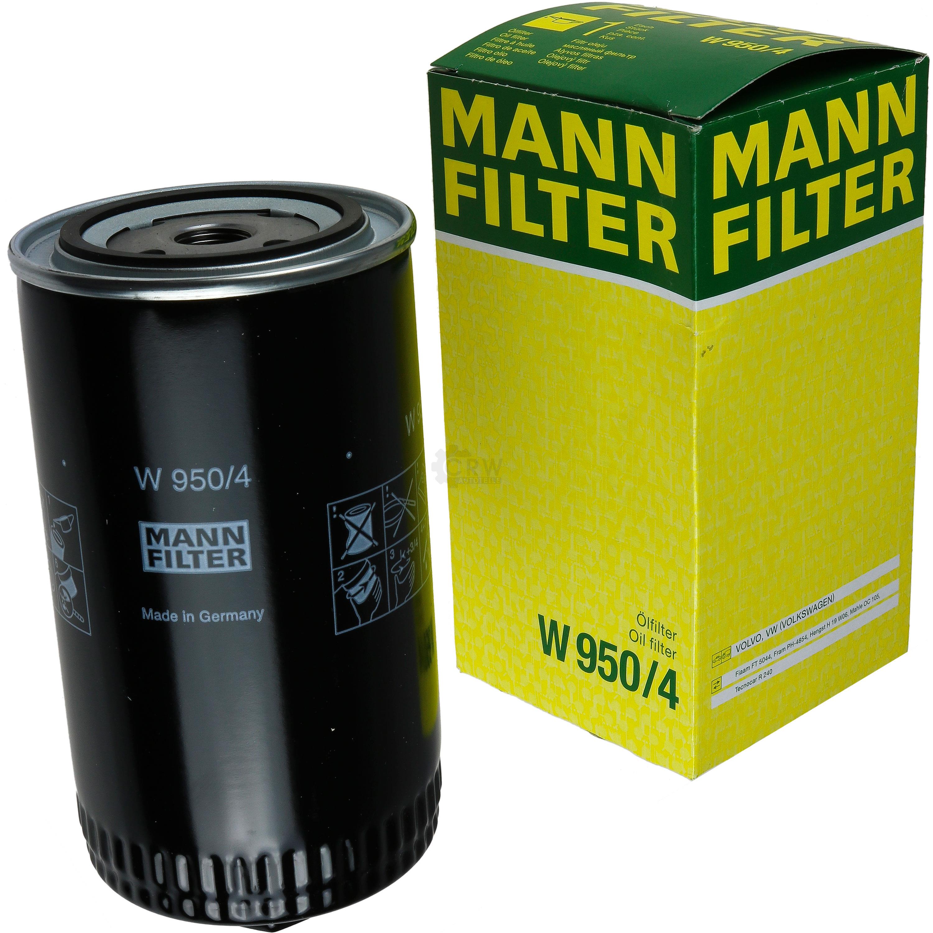 MANN-FILTER Ölfilter W 950/4 Oil Filter