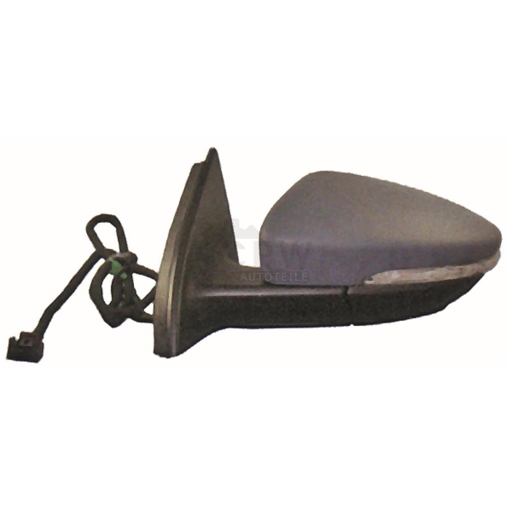 Außenspiegel links für VW Passat B7 Typ36 Bj. 10->> elekrisch 6-PIN beheizbar