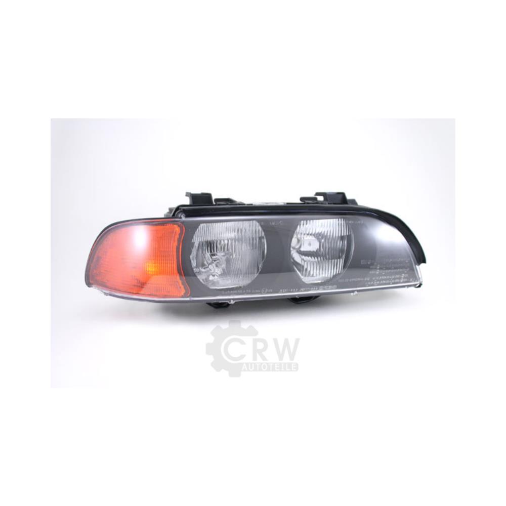 Halogen Scheinwerfer rechts für BMW 5 E39 11/95-08/00 H7/HB3 mit Motor 1011520
