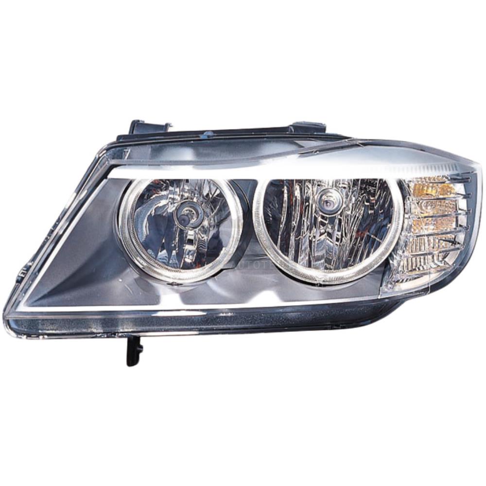Halogen Scheinwerfer rechts für BMW 3 (E90) Bj. 01.05- H7/H7 1216543